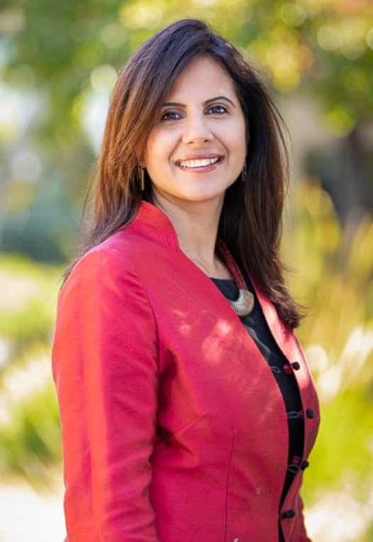 Portrait of Jyoti Mehra, EVP of Human Resources at Gilead Sciences, Inc.
