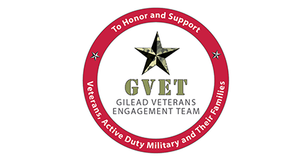 GVET, Gilead's Veteran's Engagement Team logo