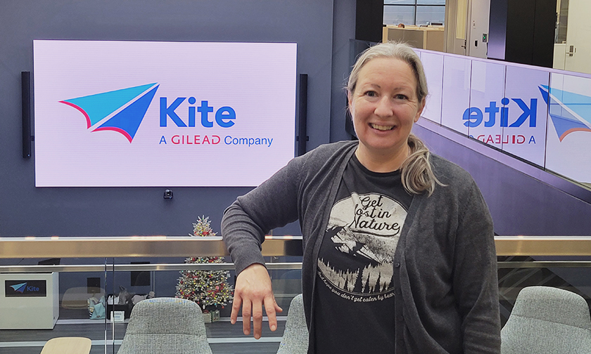Kite employee Sherrie Musick