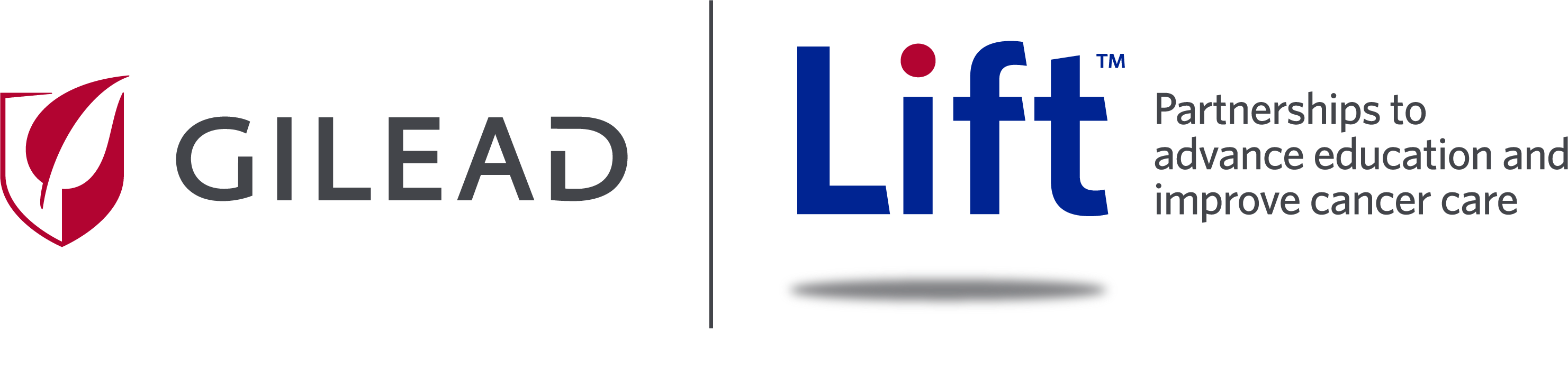 Gilead and Lift partnership logo